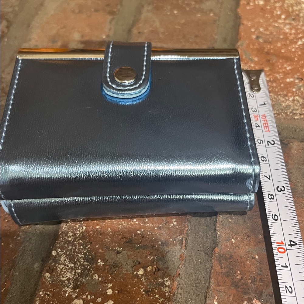 Metallic Blue Wallet CUTE TEEN EASTER GIFT - Picture 4 of 8